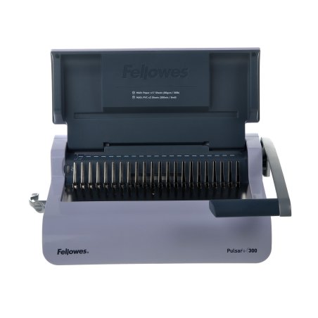 Переплетчик Fellowes Pulsar+ (FS-56276) A4/перф.17л.сшив/макс.300л./пластик.пруж. (6-38мм)