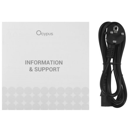 Блок питания 650W Ocypus Delta P650 (ATX, 80 PLUS Bronze, APFC, 20+4 pin, 120мм fan, PCI-E 6+2Px3, 8xSATA) (Delta-P650-B1FDBK024X-EU)