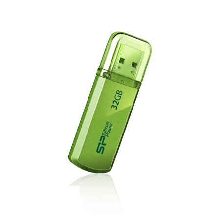 Флешка USB Silicon Power R/W 32Gb Helios 101 SP032Gb,UF2101V1N USB 2.0 зеленый