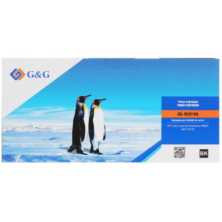 Картридж лазерный G&G GG-W2010A, W2010A (659A), черный (16000 стр.) для HP CLJ Ent M856/MFP M776