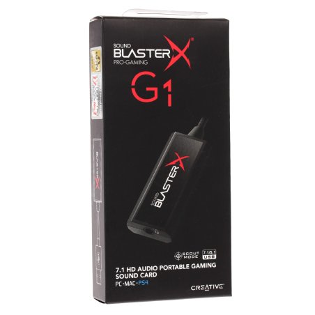 Звуковая карта Creative USB Sound BlasterX GC7 (Super X-Fi Ultra DSP) 7.1 Ret