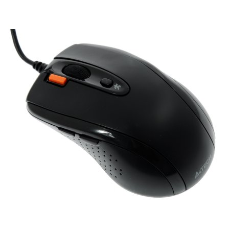 Мышь проводная A4Tech N-70FX черный, 1600 dpi, USB, кнопки - 7