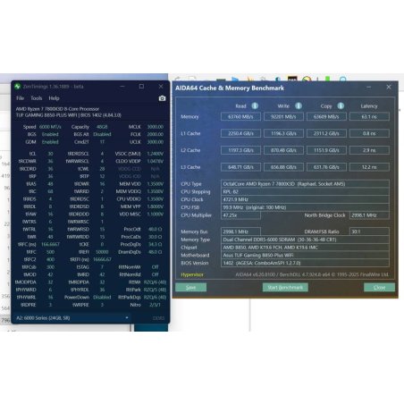 Оперативная память Patriot Viper Elite 5 TUF Gaming, DDR5, 48Gb (2x24 Gb), 6000 MHz, CL36, DIMM, радиатор, RGb, белый
