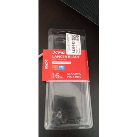 Оперативная память XPG Lancer Blade, DDR5, 32Gb (2x16 Gb), 6000 MHz, CL30, DIMM, радиатор, черный