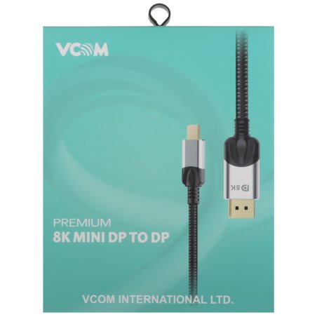 Кабель-переходник Mini DisplayPort M -> Display Port M 1.4V 1,5 м VCOM