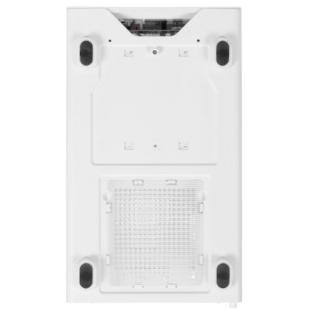 Компьютерный корпус Ginzzu A390 белый Window RGb подсветка 1*USB 3.0, 2*USB 2.0, AU