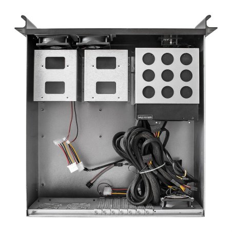 Серверный корпус ExeGate Pro EX293201RUS 3U450-08 (RM 19", высота 3U, глубина 450, БП 600RADS, USB)