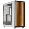 Компьютерный корпус без блока питания Fractal Design North XL TG Dark Tint, Full-Tower, 3x140мм, 2xUSB-A 3.2 + 1xUSB 3.2 Type-C E-ATX, ATX, mATX, mITX Wood panel, Chalk белый
