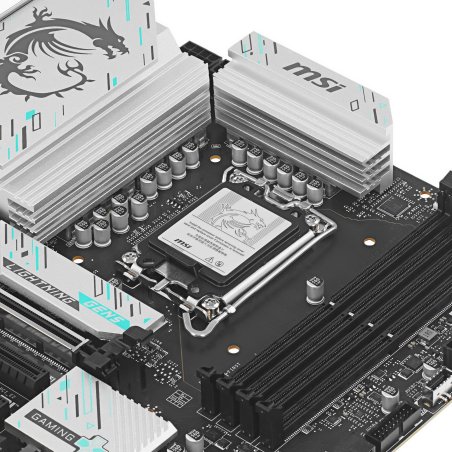 Материнская плата MSI B860M GAMING PLUS WIFI, LGA 1851, Intel B860, 4xDDR5, 4xSATA, 3xM.2, 1xPCIe 4.0 x4, 1xPCIe 5.0 x16, 1xDP, 1xHDMI, 1xUSB-C, 1x 5Gb LAN, 3xUSB-A 2.0, 2xUSB-A 3.2 Gen 1, 1xUSB 3.2 Gen 2, 7.1, 3x3.5 мм, mATX