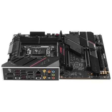 Материнская плата ASUS ROG STRIX B650E-E GAMING WIFI, AM5, AMD B650, 4xDDR5, 4xSATA, 4xM.2, 1xPCI-E 4.0 x4, 1xPCI-E 5.0 x8, 1xPCI-E 5.0 x16, 1xDP, 1xHDMI, 1x 2.5Gb LAN, 4xUSB-A 3.2 Gen 2, 6xUSB-A 3.2 Gen 2, 1xUSB-C 3.2 Gen 2, 1xUSB-C 3.2 Gen 2x2, 5x3.5 мм