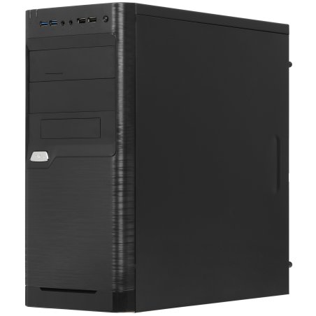 Компьютерный корпус Miditower ExeGate XP-330U EX272731RUSMiditowerXP-330U Black, ATX, (без БП), 2*USB+2*USB 3.0, Audio