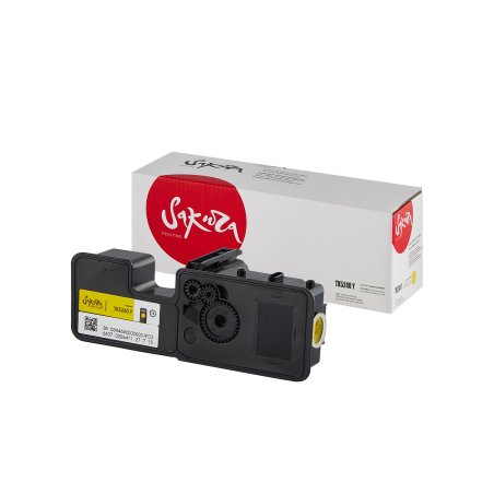 Картридж Sakura TK5240Y для Kyocera Mita ECOSYS p5026cdn/ p5026cdw/ m5526cdn/ m5526cdw, желтый, 3 000к.