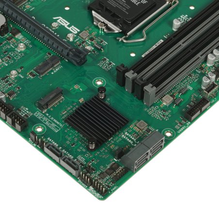 Материнская плата ASUS Pro Q570M-C/CSM, LGA1200, Intel Q570, 4xDDR4, 6xSATA, 2xM.2, 1xPCIe 4.0/3.0 x16, 2xPCIe 3.0 x1, 2xDisplayPort, 1xHDMI, 1x 1Gb LAN, 4xUSB 3.2 Gen 2 (Type-A), 2xUSB 2.0 (Type-A), 3x3.5 мм, 7.1, mATX