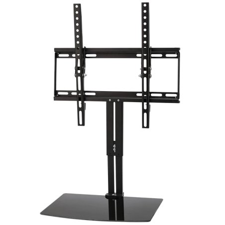 Напольная стойка с кронштейном для телевизора Rexant 32"-55" дюймов с дополнительной полкой для медиаоборудования серия Profi