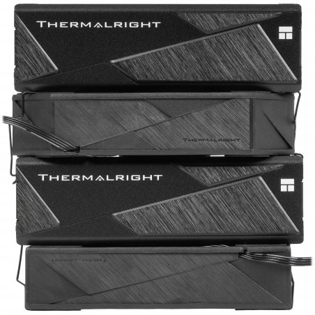 Кулер для процессора Thermalright Royal Pretor 130 черный, 2x120/130 мм, алюминий/медь, 1750-2150 об/мин, 28.3-29.4 дБ, 4 pin PWM, высота 158 мм, без подсветки
