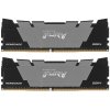 Оперативная память Kingston Fury Renegade, DDR4, 16Gb (2x8Gb), 3600MHz, CL16, DIMM, с радиаторами, серый/черный