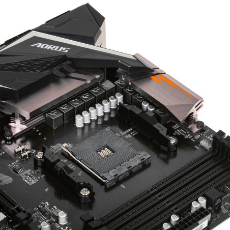 Материнская плата Gigabyte B550 AORUS ELITE V2 Soc-AM4 AMD B550 4xDDR4 ATX AC`97 8ch(7.1) 2.5Gg RAID+HDMI+DP