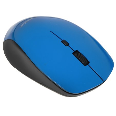 Мышь беспроводная Gembird MUSW-250-2 синий, 1600 dpi, радиоканал, USB, кнопки - 4