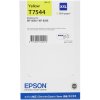 Картридж струйный Epson T7544 желтый экстраповышенной емкости для WF-8090/8590