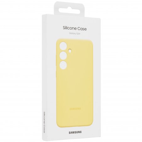 Чехол (клип-кейс) для Samsung Galaxy S24+ Flipsuit Case S24+ желтый/прозрачный (EF-MS926CYEGRU)