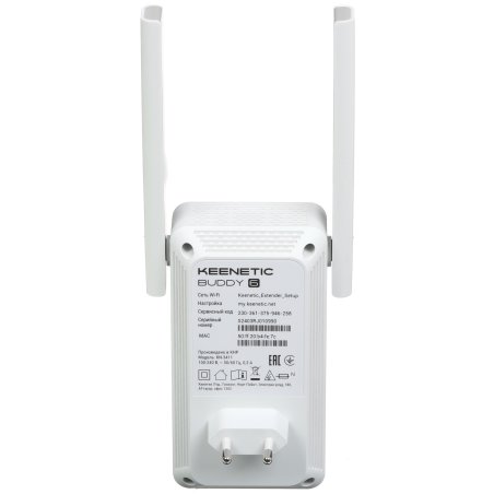 Ретранслятор Wi-Fi сигнала Keenetic Keenetic Buddy 6 (KN-3411)