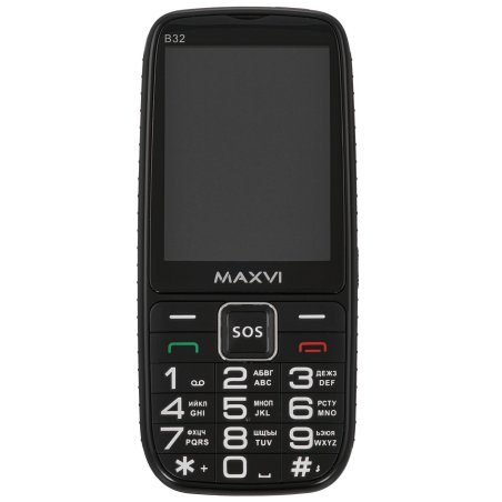 Мобильный телефон Maxvi B32 черный