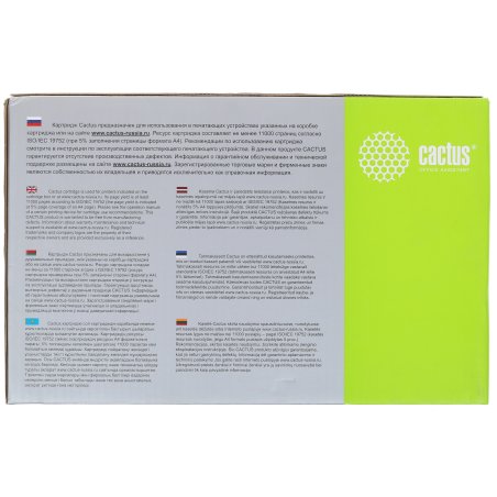 Картридж лазерный Cactus CS-CE400X черный (11000 стр.) для HP CLJ Color M551 series