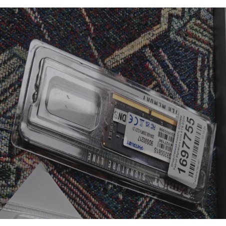 Оперативная память Patriot Signature, DDR4, 8Gb (1x8 Gb), 3200 MHz, CL22, SO-DIMM