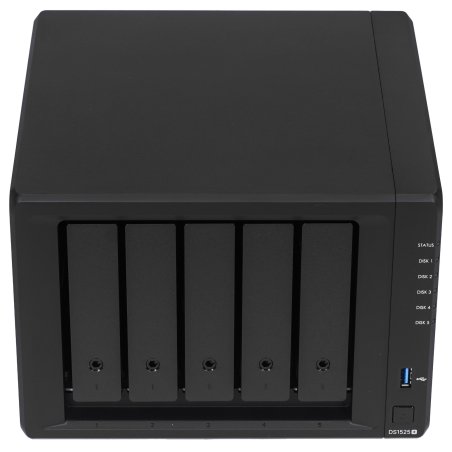 СХД настольное исполнение Synology 5BAY NO HDD USB3 DS1525+