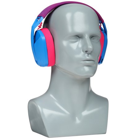 Гарнитура Logitech G435 синий/розовый, беспроводная, Bluetooth/USB, до 18 ч