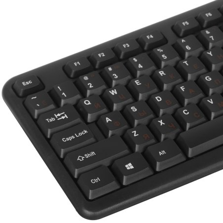 Клавиатура проводная Oklick 90MV2, USB, черный