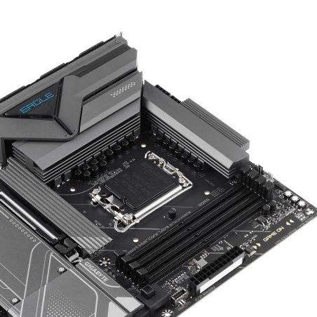 Материнская плата Gigabyte Z890 EAGLE, LGA 1851, Intel Z890, 4xDDR5, 4xSATA, 4xM.2, 1xPCIe 5.0 x16, 2xPCIe 4.0 x4, 1xDP, 1xUSB-C, 1x 2.5Gb LAN, 4xUSB-A 3.2 Gen 1, 2xUSB-A 3.2 Gen 2, 3x3.5 мм, 7.1, 1xUSB4, ATX