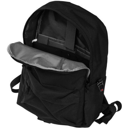 Рюкзак для ноутбука 15.6" Continent BP-004 Black черный нейлон/полиэстер