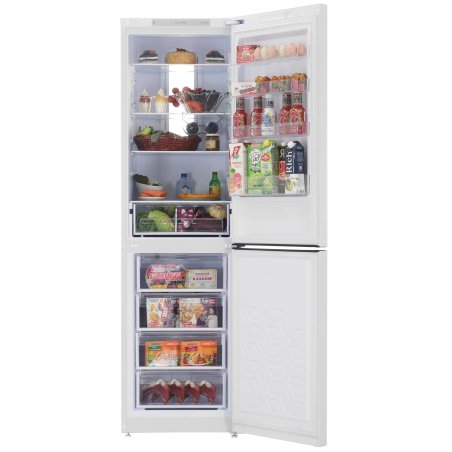 Холодильник Бирюса Б-980NF белый двухкамерный 240/130л морозилка снизу, No Frost