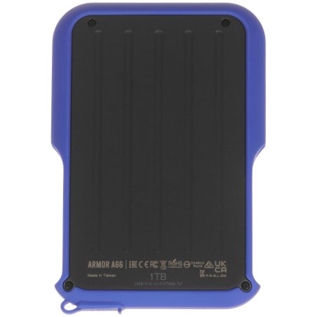 Внешний HDD 2.5" Silicon Power Armor A66, 1TB, USB 3.2 Gen 1 Type-A, 5400 rpm, черно-синий