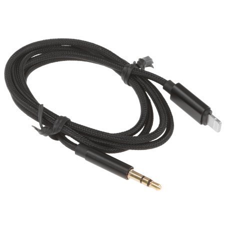 Сетевое зарядное устройство Cablexpert MP3A-PC-36 USB 2 порта, 2.4A, черный + кабель 1м lightning