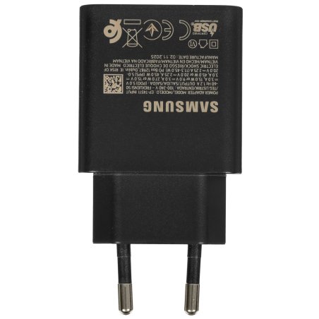 Сетевое зарядное устройство Samsung 45W (USB Type-C порт, кабель USB Type-C в комплекте), черное