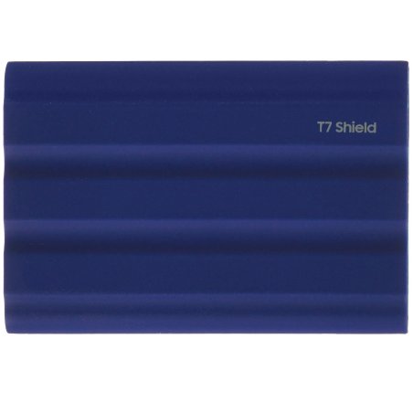 Внешний SSD Samsung T7 Shield, 2TB, USB 3.2 Gen 2 Type-C, R/W 1050/1000, синий