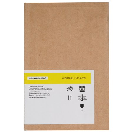Картридж лазерный Cactus CS-W9042MC W9042MC желтый (32000стр.) для HP LJ Managed MFP E77822DN/E77822Z/E77825DN