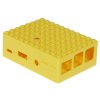 Корпус RA185 yellow для микрокомпьютера Raspberry Pi 3. RA185 Корпус ACD Yellow ABS Plastic Building Block case for Raspberry Pi 3