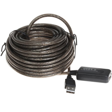 Кабель-удлинитель USB2.0 активный Gembird/Cablexpert UAE-01-10M, AM/AF, 10м