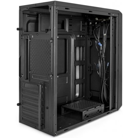 Компьютерный корпус Miditower ExeGate XP-332UC (ATX, без БП, 2хUSB 3.0/1хTypeC, аудио, черный)