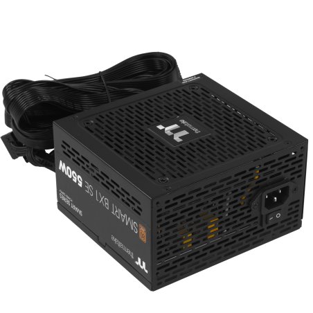 Блок питания Thermaltake Smart BX1 SE ATX 550W 80+ bronze 24pin APFC 120мм fan color LED 6xSATA RTL