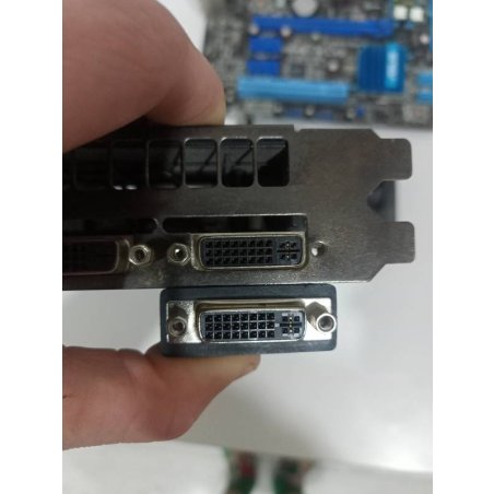 Переходник Cablexpert VGA-DVI, 15M/25F, черный, пакет (A-VGAM-DVIF-01)