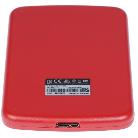 Внешний жесткий диск 1TB ADATA HV300, 2,5" , USB 3.1, красный