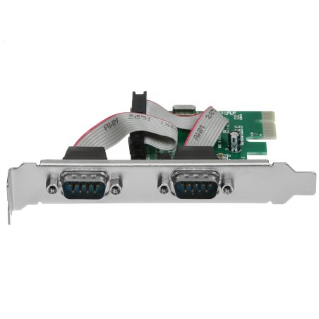 Контроллер ExeGate EXE-307 PCI-E, 2*COM port (OEM)
