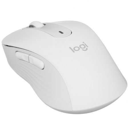 Мышь беспроводная Logitech Signature M650 белый, 4000 dpi, радиоканал, Bluetooth, USB, кнопки - 5