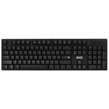 Клавиатура проводная Defender Avis GK-312 RU,черный, механическая