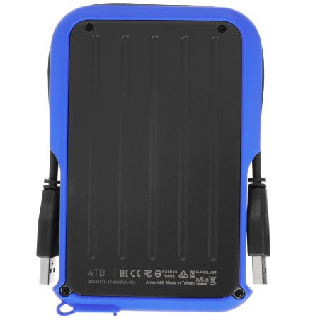 Внешний HDD Silicon Power Armor A66, 2.5", 4TB USB 3.2, Синий