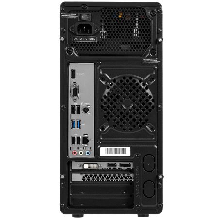 Компьютер IRU Tactio 310H6SEA MT i3 13100F (3.4) 16Gb SSD 512Gb RTX 3050 6Gb FreeDOS GbitEth 600W черный (RUS) (2113605)